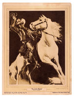 "THE LONE RANGER" 1938 COMIC STRIP DEBUT PREMIUM PICTURE/POSTCARD.