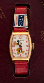 "MICKEY MOUSE" BOXED WRIST WATCH.