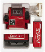 "COCA-COLA HAPPY CAN CAN" BOXED ROBOT.