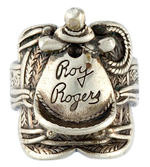 "ROY ROGERS" STERLING SILVER SADDLE RING.