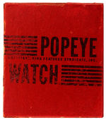 “POPEYE” 1934 RARE MULTI-CHARACTER BOXED POCKET WATCH.