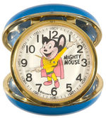 “MIGHTY MOUSE” TRAVEL ALARM CLOCK.