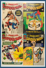 “THE AMAZING SPIDER-MAN” EARLY COMIC BOOK LOT.