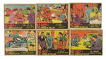 “G-MEN & HEROES OF THE LAW” GUM CARDS.