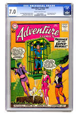 ADVENTURE COMICS #267 DECEMBER 1959 CGC 7.0 CREAM TO OFF-WHITE PAGES.