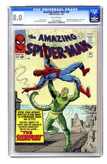 AMAZING SPIDER-MAN #20 JANUARY 1965 CGC 8.0 OFF-WHITE PAGES.