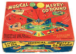 "MUSICAL MERRY GO ROUND" BOXED WIND-UP.