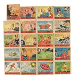 “BUCK ROGERS” RARE STRIP CARD SET.