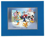 "DISNEY CALARTS SERIGRAPH CEL/GOOF TROOP CEL" ART PAIR.