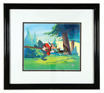 "DISNEY CALARTS SERIGRAPH CEL/GOOF TROOP CEL" ART PAIR.