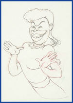 SILLY SYMPHONIES - MOTHER GOOSE GOES HOLLYWOOD PRODUCTION DRAWINGS W/MARTHA RAYE AND JOE E. BROWN.