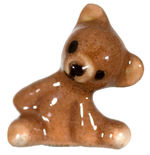 TEDDY BEAR FIGURINE BY HAGEN-RENAKER FOR MICHAEL FROM PETER PAN.