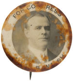 RARE WILSON COATTAIL BUTTON PLUS TWO BUTTONS FOR THE NEW JERSEY LOCAL CANDIDATE.