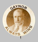 DEMOCRATIC 1912 HOPEFUL "GAYNOR ALWAYS WINS" REAL PHOTO.