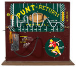 “PUNT-RETURN FOOTBALL” COIN OPERATED MACHINE.