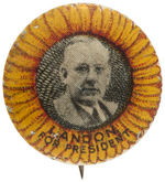 "LANDON FOR PRESIDENT" SCARCE LITHO PORTRAIT BUTTON.