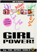 SPICE GIRLS BAND-SIGNED PRESS BOOK.