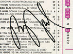 BILLY JOEL SIGNED "RECORD WORLD ALBUM CHART" PAGE.