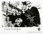 VAN HALEN BAND-SIGNED PHOTO.