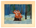 CHIP & DALE ANIMATION CEL.