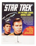 “STAR TREK” GUM CARD EXTENSIVE GROUP.