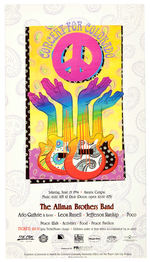 THE ALLMAN BROTHERS BAND “CONCERT FOR COLORADO” POSTER.