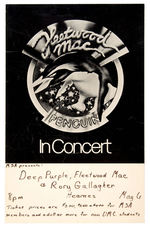 “FLEETWOOD MAC - PENGUIN” CONCERT POSTER.