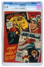 "FLASH COMICS" & "ALL-FLASH" CGC PAIR.