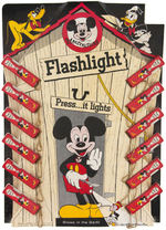 "MOUSEKETEER FLASHLIGHT" FULL STORE DISPLAY.