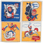 "HOWDY DOODY HANKIES" SET & SIGN.