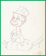 SILLY SYMPHONIES - MOTHER GOOSE GOES HOLLYWOOD PRODUCTION DRAWINGS - CHARLIE McCARTHY & W.C. FIELDS.