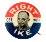 "GET RIGHT WITH IKE" HAKE #59.