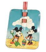 MICKEY AND MINNIE MOUSE SAND SHOVEL LARGEST SIZE.