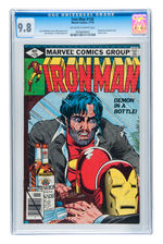 IRON MAN #128 1979 CGC 9.8 OFF-WHITE TO WHITE PAGES.