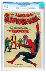 THE AMAZING SPIDER-MAN CGC LOT OF THREE.