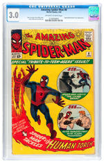 THE AMAZING SPIDER-MAN CGC LOT OF THREE.