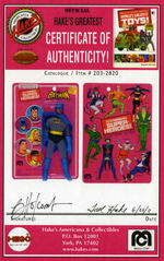 "BATMAN" CARDED MEGO ACTION FIGURE.