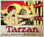 "TARZAN - A GAME BY EDGAR RICE BURROUGHS."