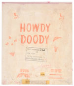 "HOWDY DOODY COLORING BOOK" WHITMAN ORIGINAL ART.