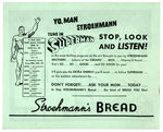 SUPERMAN RADIO/BREAD PROMOTIONAL PAPER.