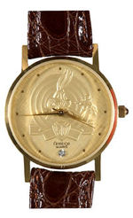 "HAPPY BIRTHDAY BUGS" 50TH ANNIVERSARY WRISTWATCH BY ARMITRON.