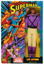 "SUPERMAN" LARGE SIZE BOXED MEGO FIGURE LOT OF 3.