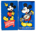 "INGERSOLL MICKEY MOUSE" BOXED WATCH.