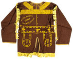 "HOWDY DOODY'S CHIEF THUNDERTHUD" COSTUME TOP.