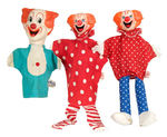 BOZO THE CLOWN PUPPET TRIO.