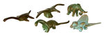 DINOSAUR METAL FIGURES BY SRG.