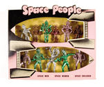 ARCHER "SPACE PEOPLE" LARGE AND IMPRESSIVE BOXED SET.