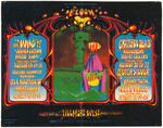 BILL GRAHAM NEAR COMPLETE 1968 FILLMORE CONCERT POSTCARD SET.