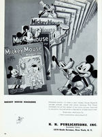 "WALT DISNEY CHARACTER MERCHANDISE 1940-1941" EXCEPTIONAL RETAILERS CATALOGUE.