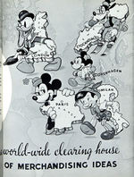 "WALT DISNEY CHARACTER MERCHANDISE 1940-1941" EXCEPTIONAL RETAILERS CATALOGUE.